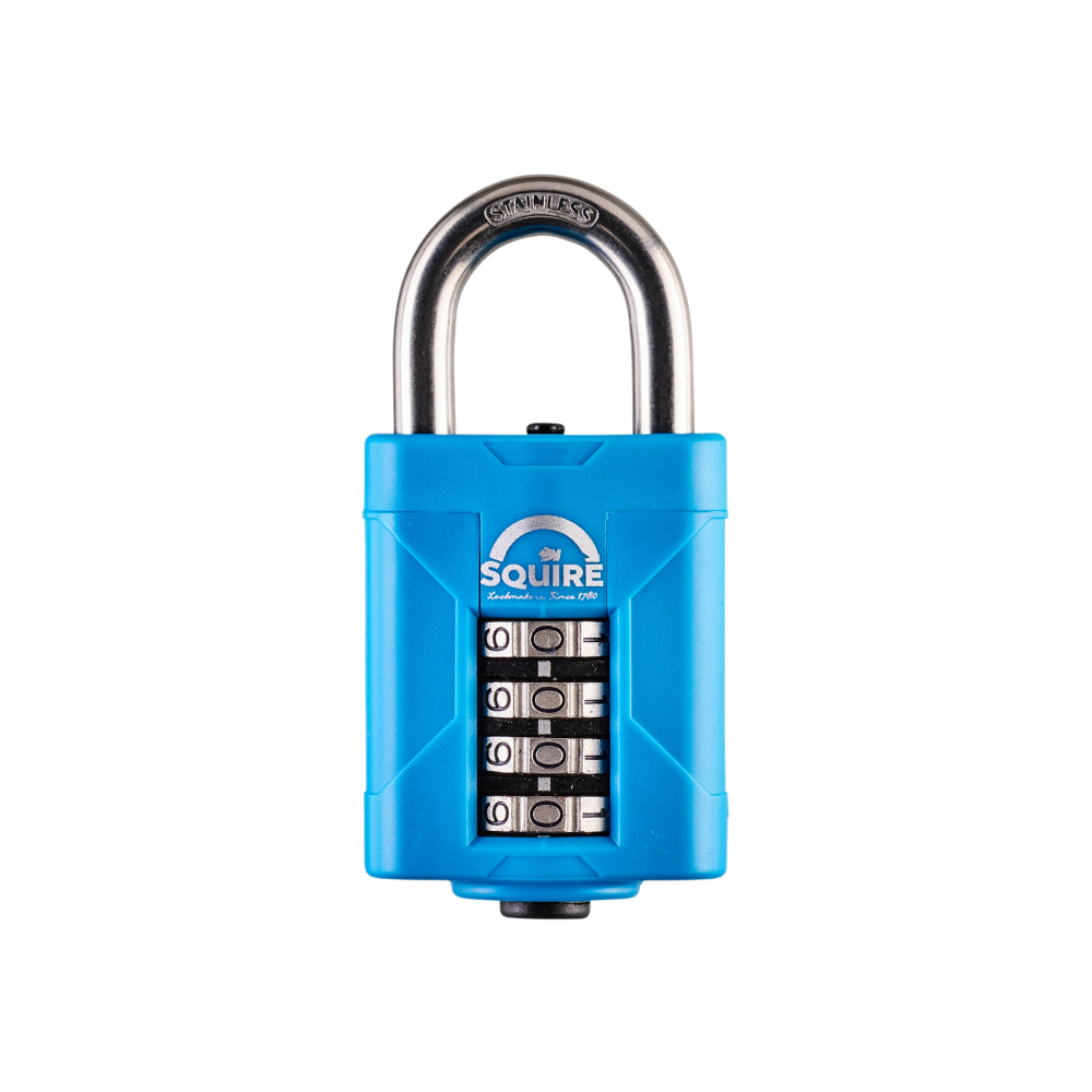 Squire CP50S Combi Padlock Stainless Steel Open Shackle CP50S - 50mm