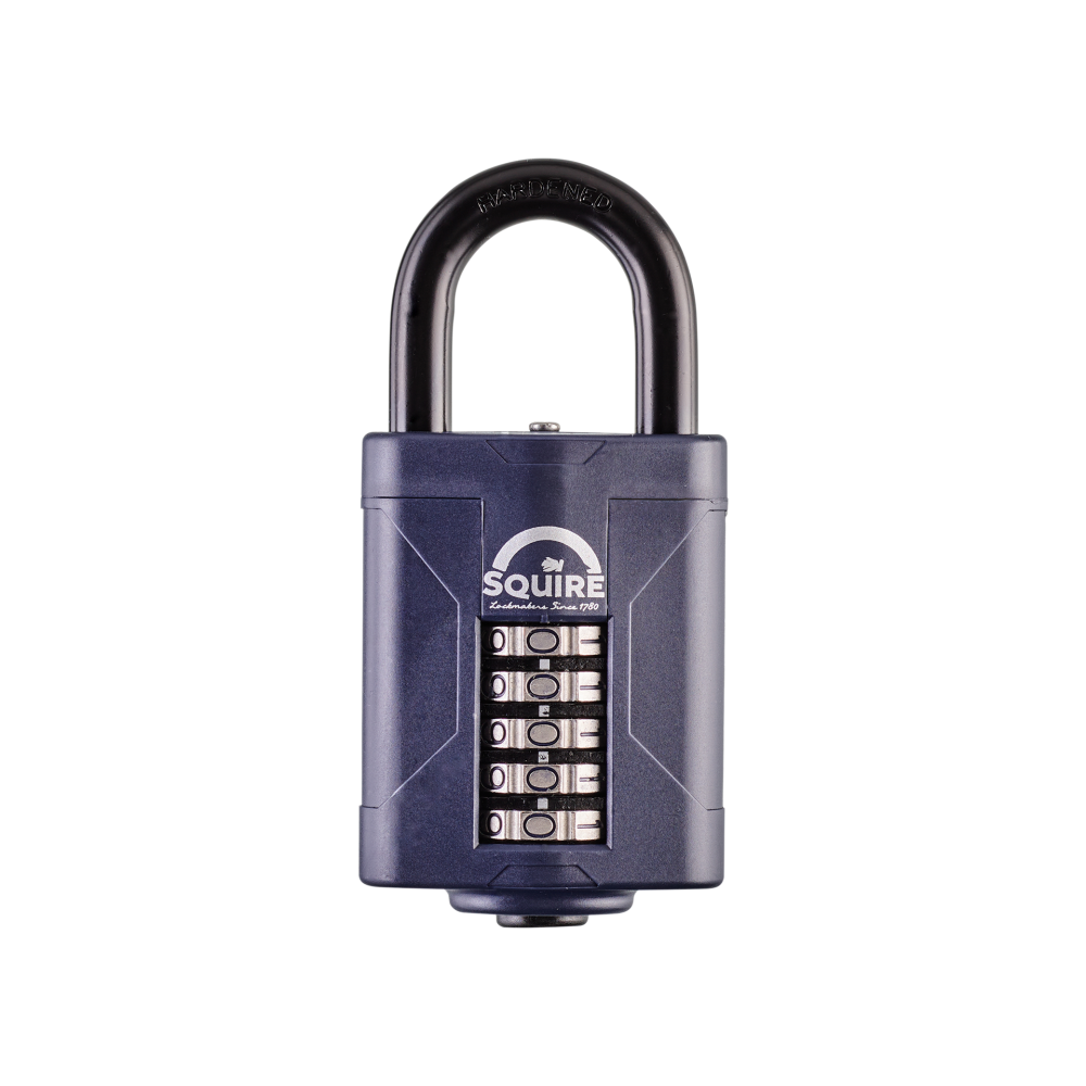 Squire CP60 Combination Padlock Steel Open Shackle - 60mm