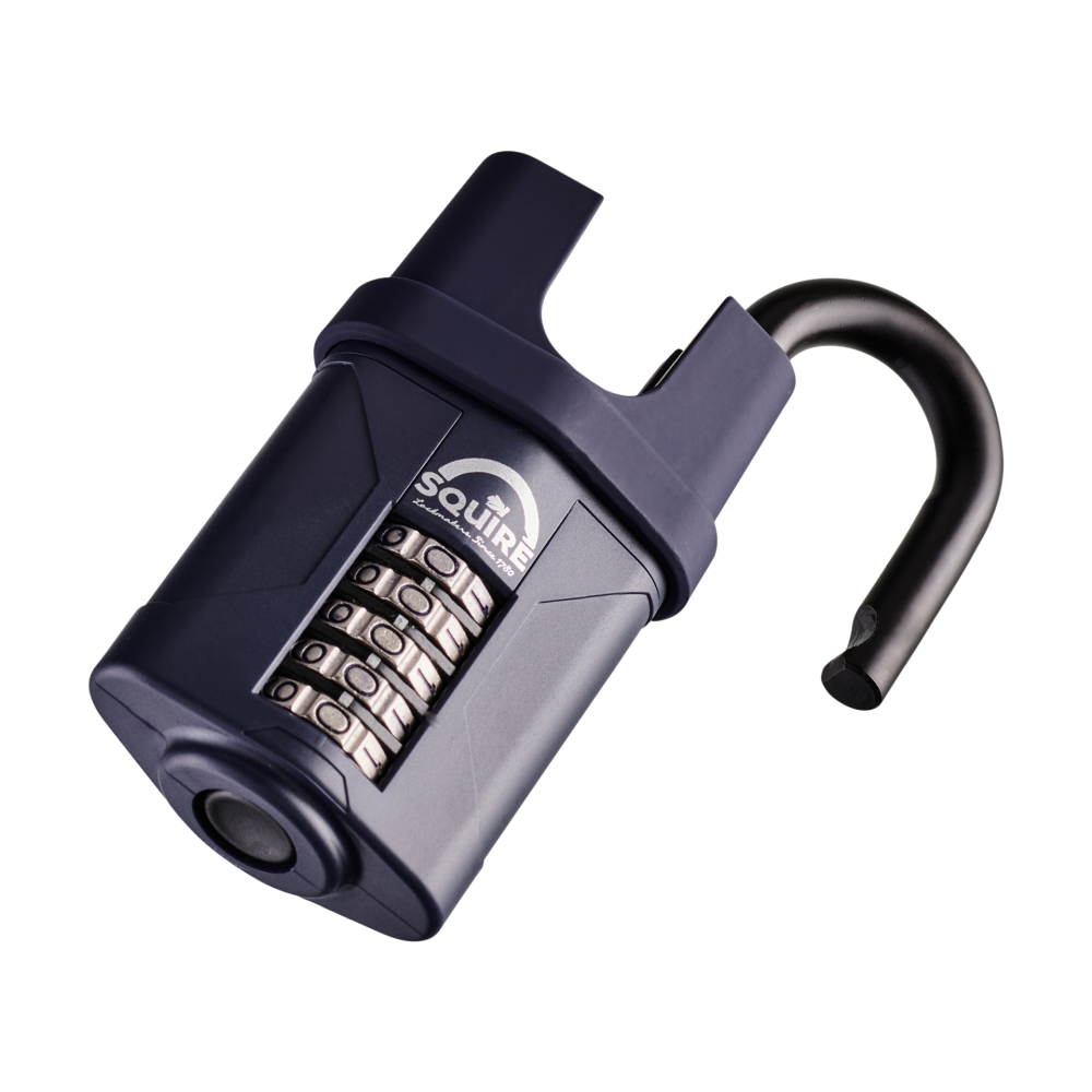 Squire CP60CS Combination Padlock Steel Closed Shackle - 60mm