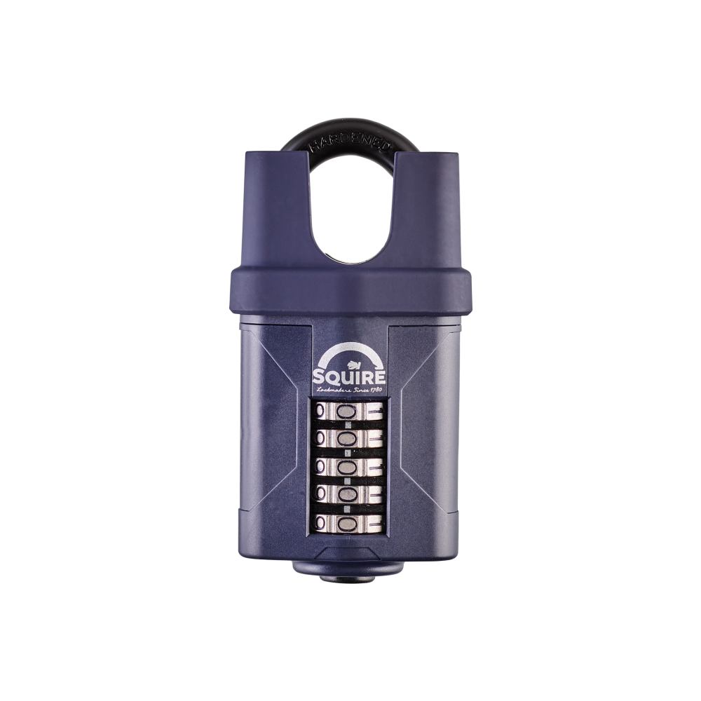 Squire CP60CS Combination Padlock Steel Closed Shackle - 60mm
