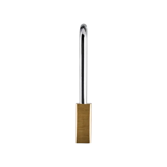 Squire Premium Brass Lion Padlock - 2.5" Long Shackle - LN4/2.5