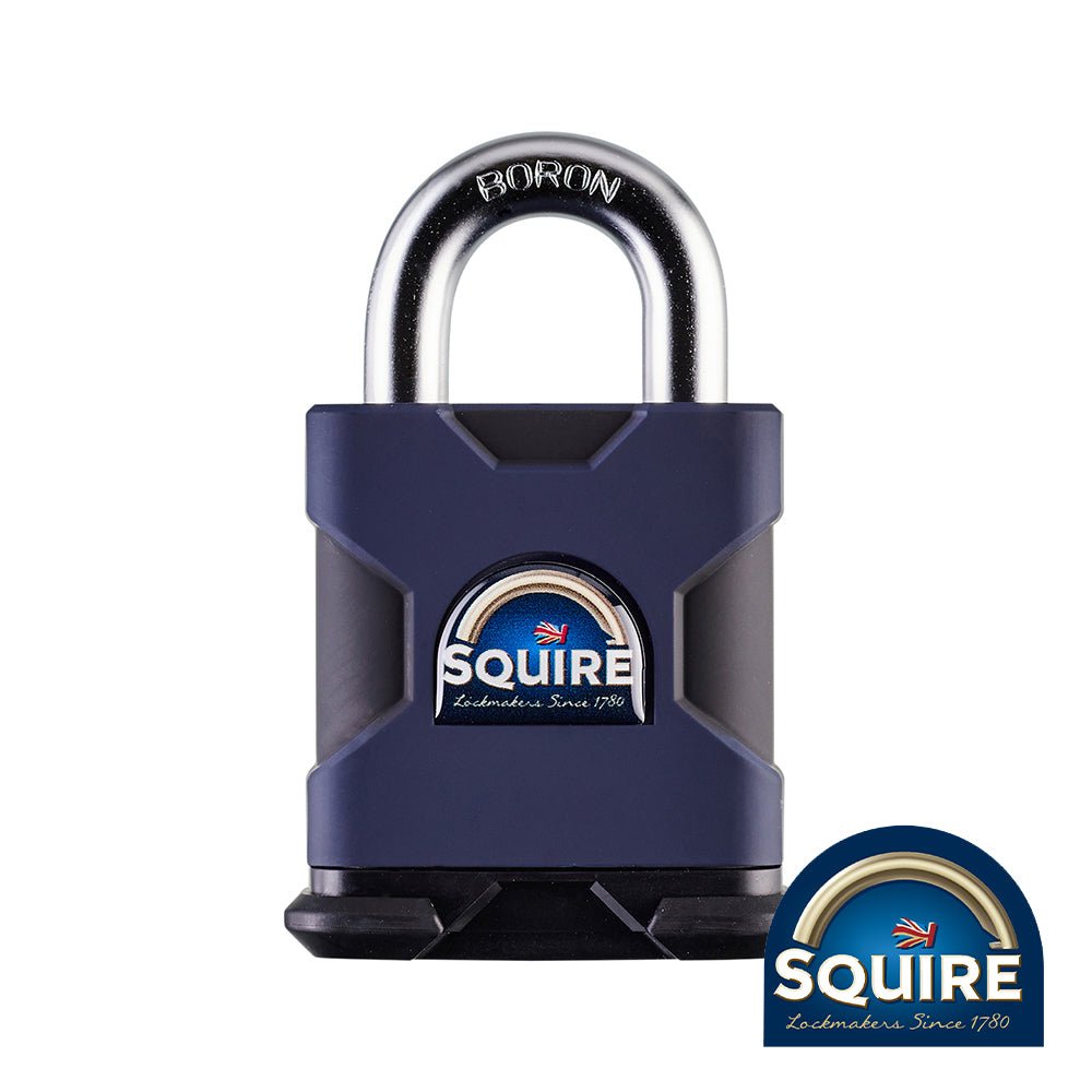 Squire SS50P5/MARINE Stronghold Padlock Stainless Steel Open Shackle - 50mm