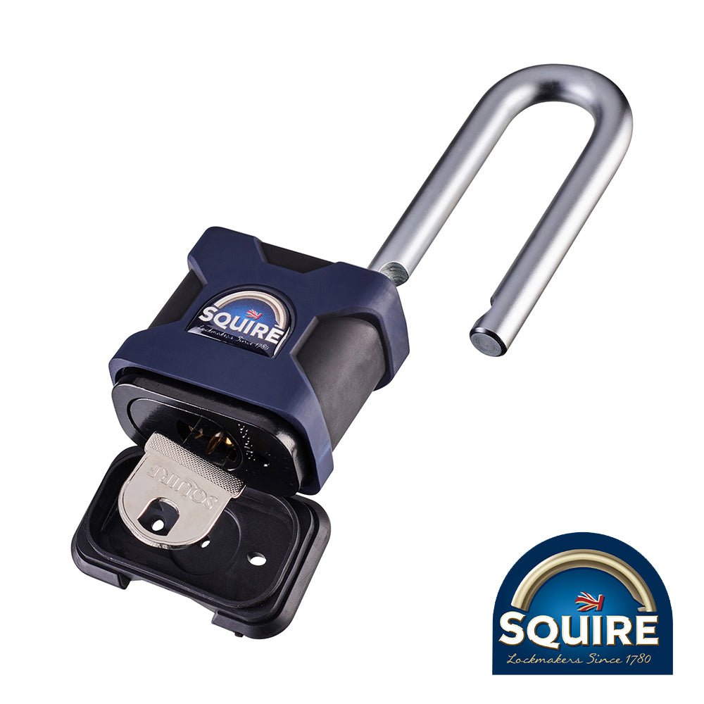 Squire SS50S - 2.5" Stronghold Padlock Long Shackle - 50mm