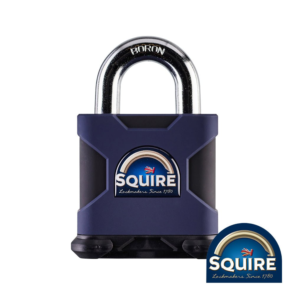 Squire SS80S Stronghold Padlock Open Shackle - 80mm