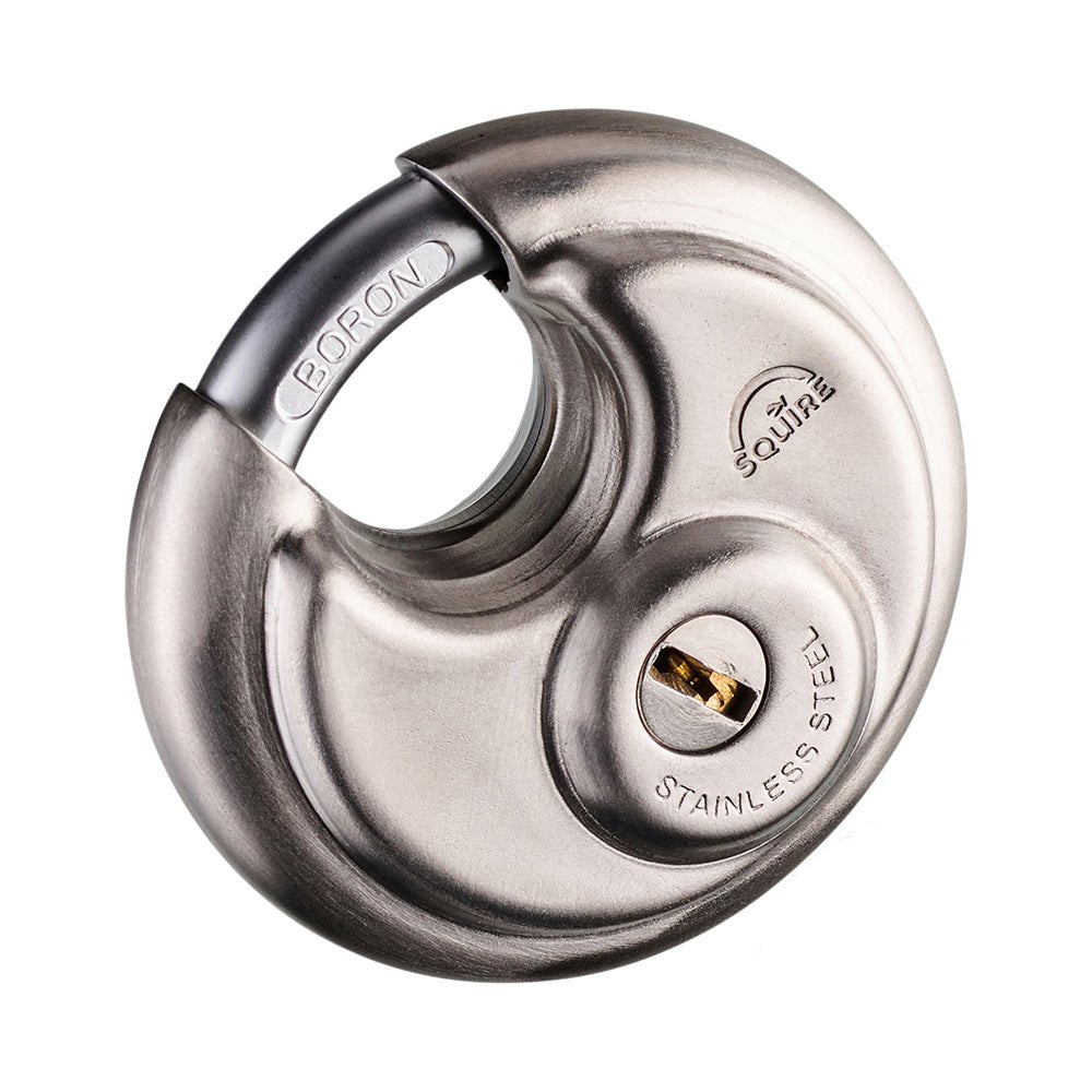 Squire Stainless Steel Disc Padlock Keyed Alike - 70mm