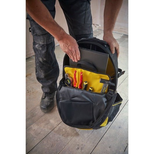 Stanley FatMax Heavy-Duty Tool Bag Backpack on Wheels - 1-79-215