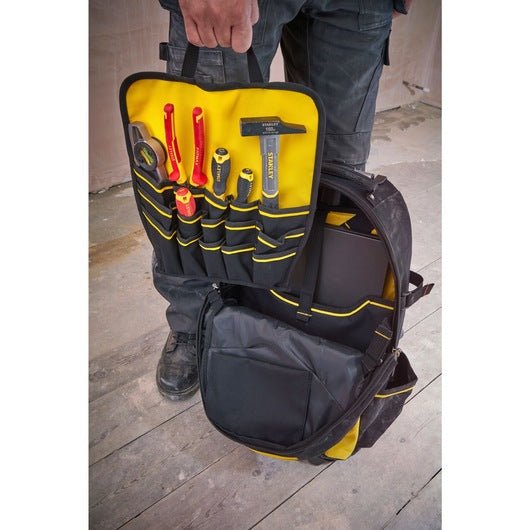Stanley FatMax Heavy-Duty Tool Bag Backpack on Wheels - 1-79-215