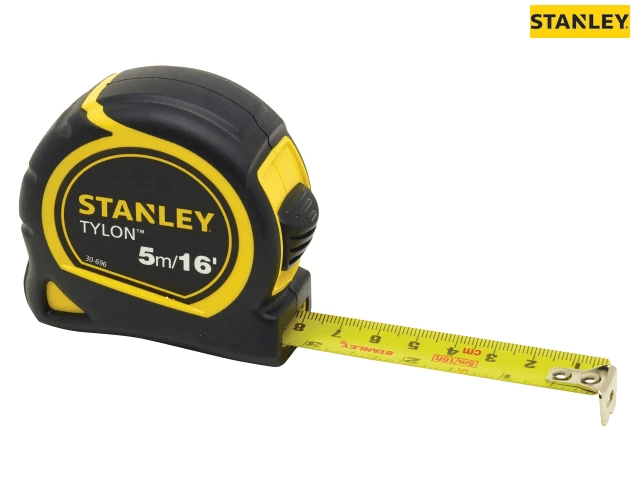 Stanley Tylon Pocket Tape 5m/16ft (Width 19mm)