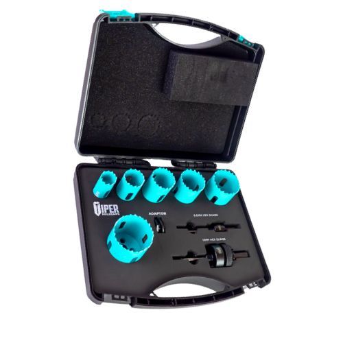Samac VPTEHSET9 Electricians Holesaw Set, 9 Piece