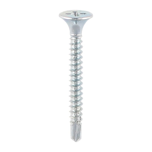 Drywall Metal Stud Plasterboard Screws - PH - Bugle - Self Drilling - Zinc