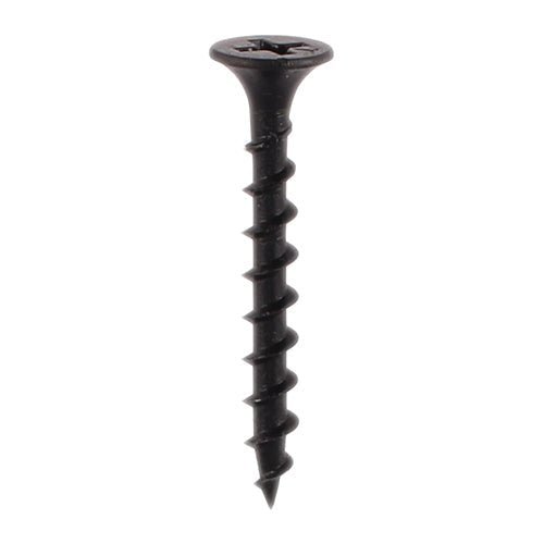 Drywall Timber Stud Plasterboard Screws - PH - Bugle - Coarse Thread - Black - Tub