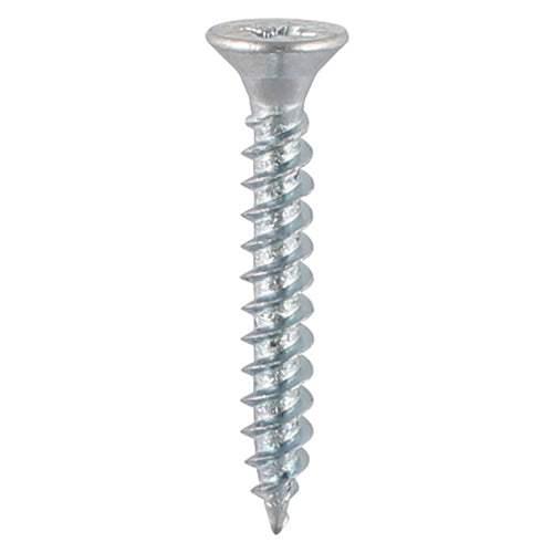 Twin Woodscrew PZ2 CSK - BZP