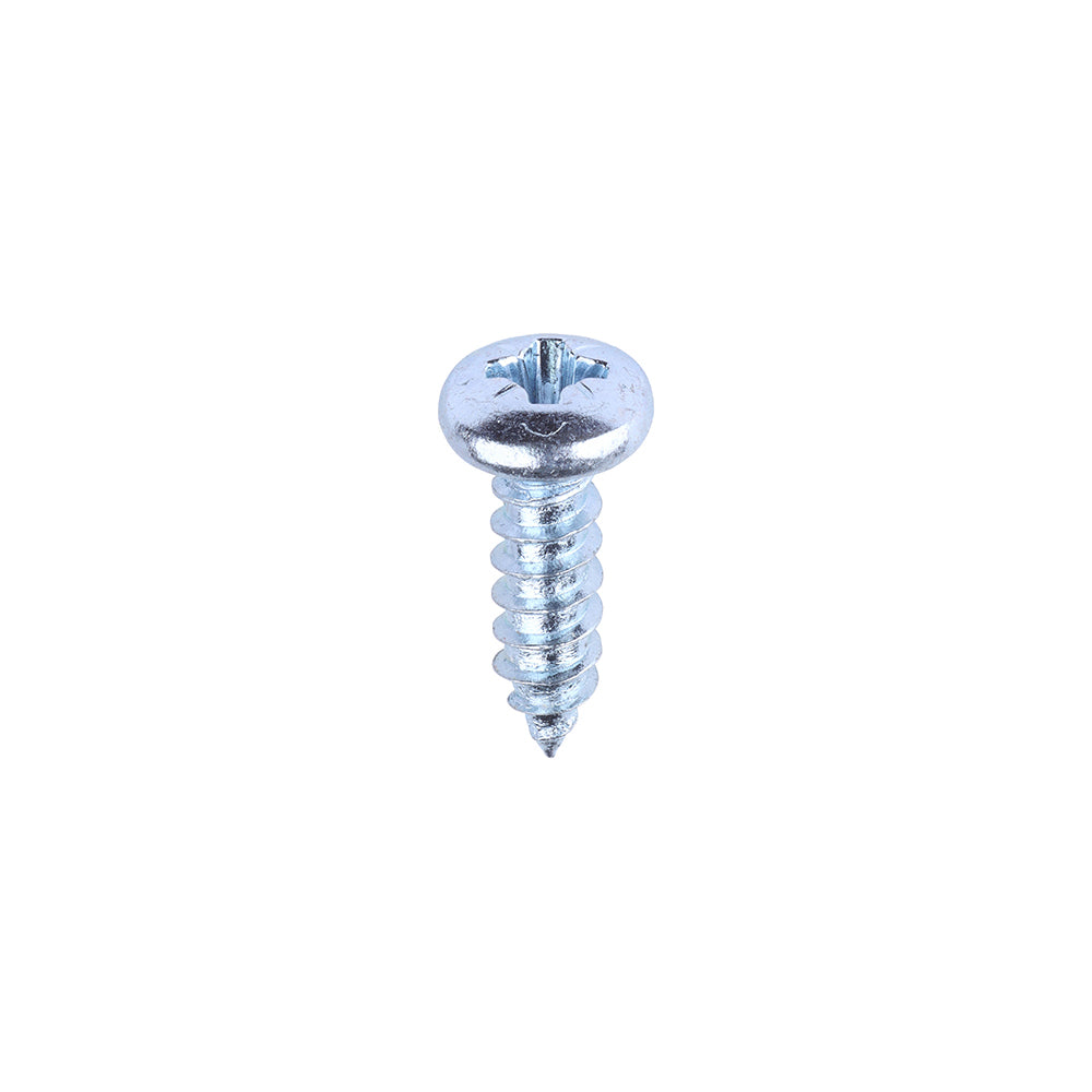 Metal Tapping Screws - PZ - Pan - Self-Tapping - Zinc 4 x 3/8