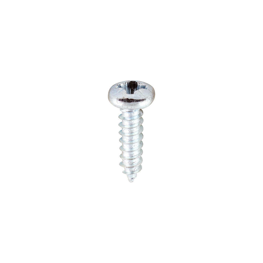 Self-Tapping Screws - PZ - Pan - Zinc 6 x 1/2
