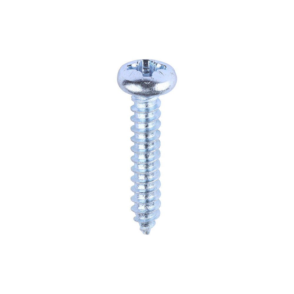 Self-Tapping Screws - PZ - Pan - Zinc 6 x 3/4