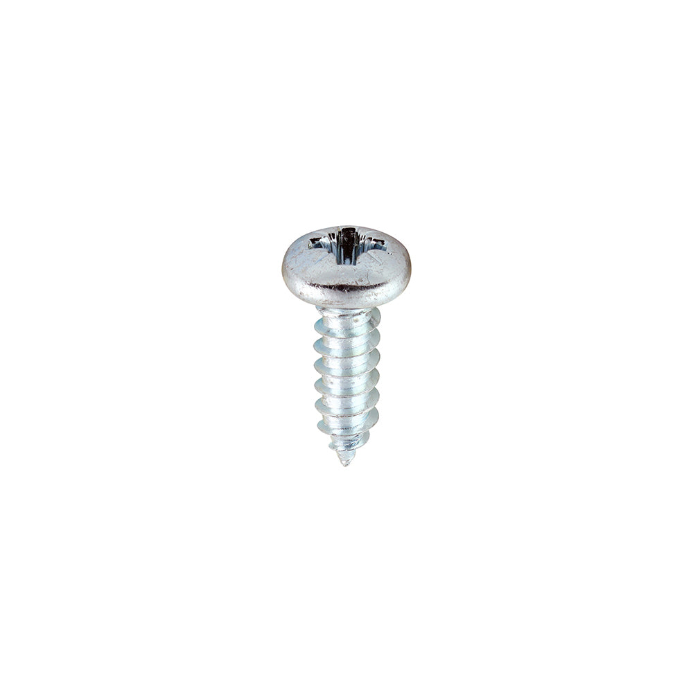 Self-Tapping Screws - PZ - Pan - Zinc 8 x 1/2