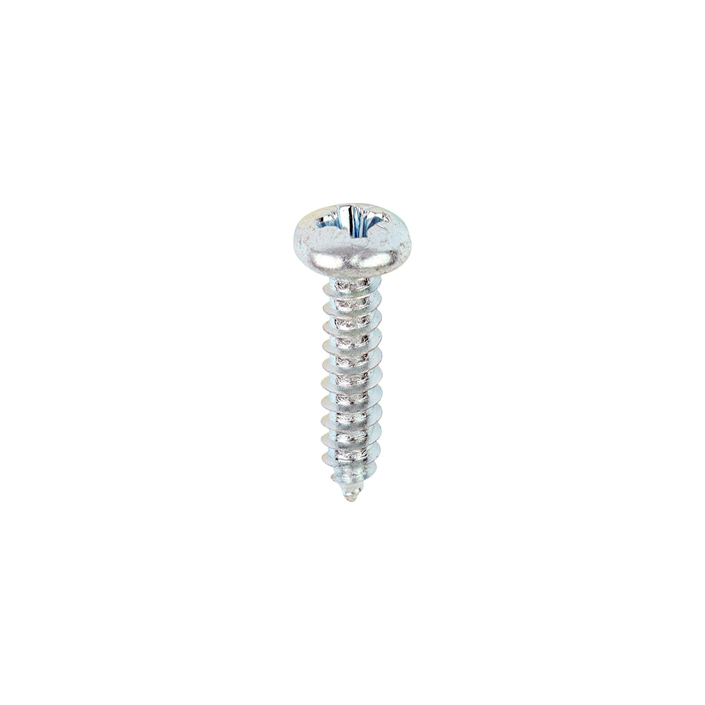 Self-Tapping Screws - PZ - Pan - Zinc 8 x 3/4