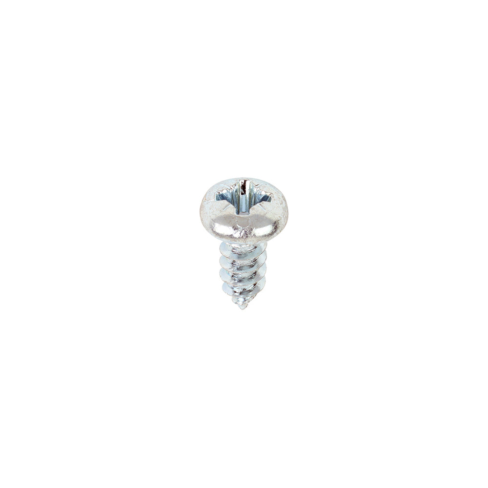 Self-Tapping Screws - PZ - Pan - Zinc 8 x 3/8