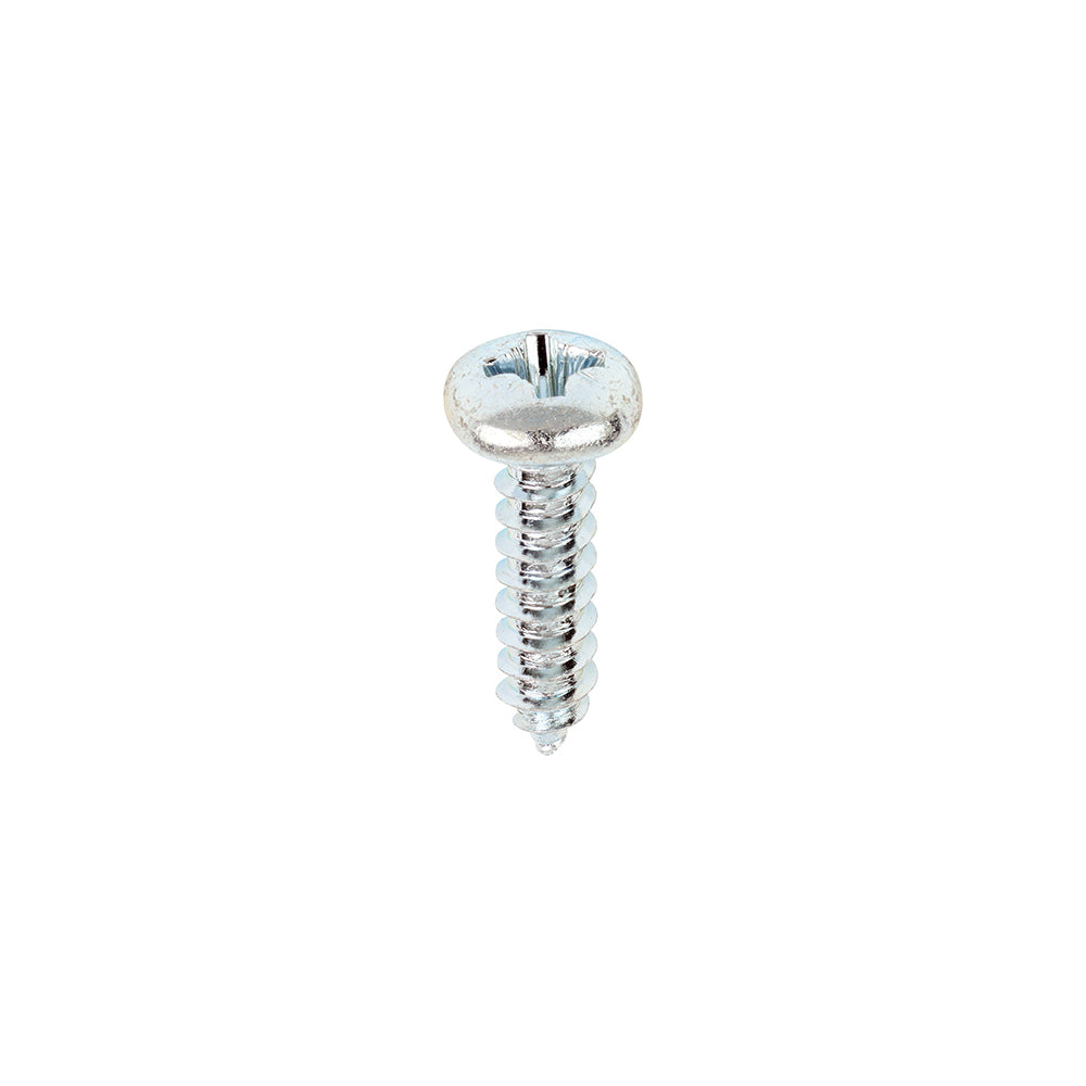 Self-Tapping Screws - PZ - Pan - Zinc 8 x 5/8