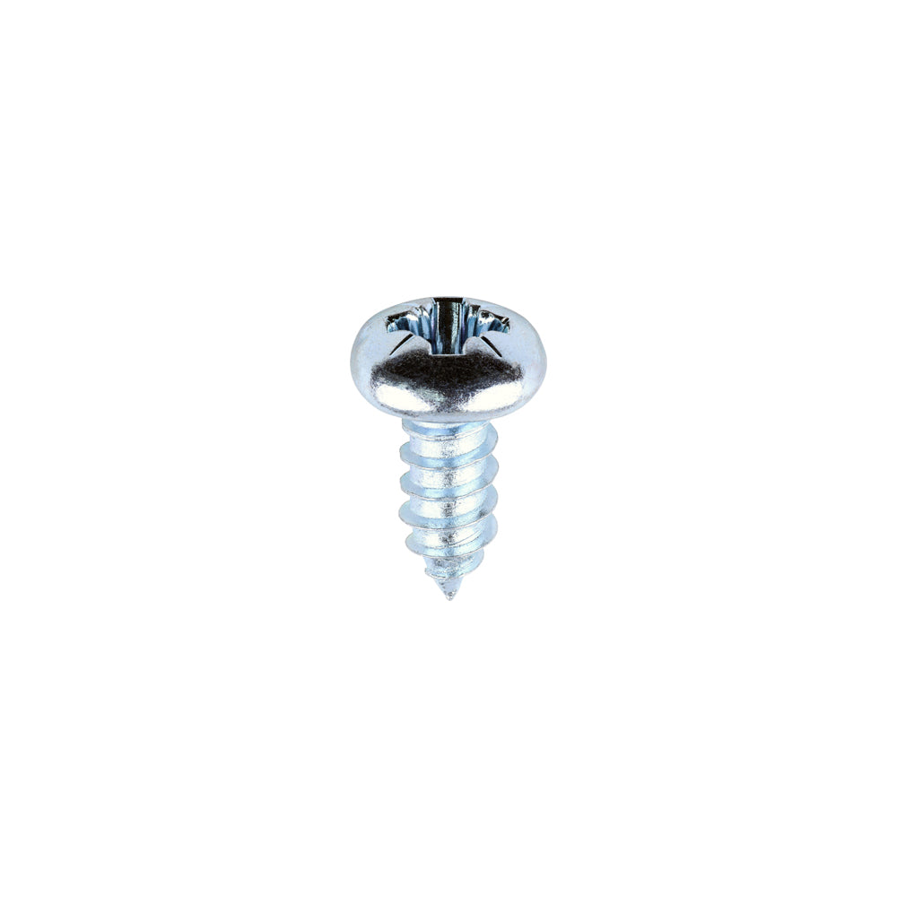 Metal Tapping Screws - PZ - Pan - Self-Tapping - Zinc 12 x 1/2