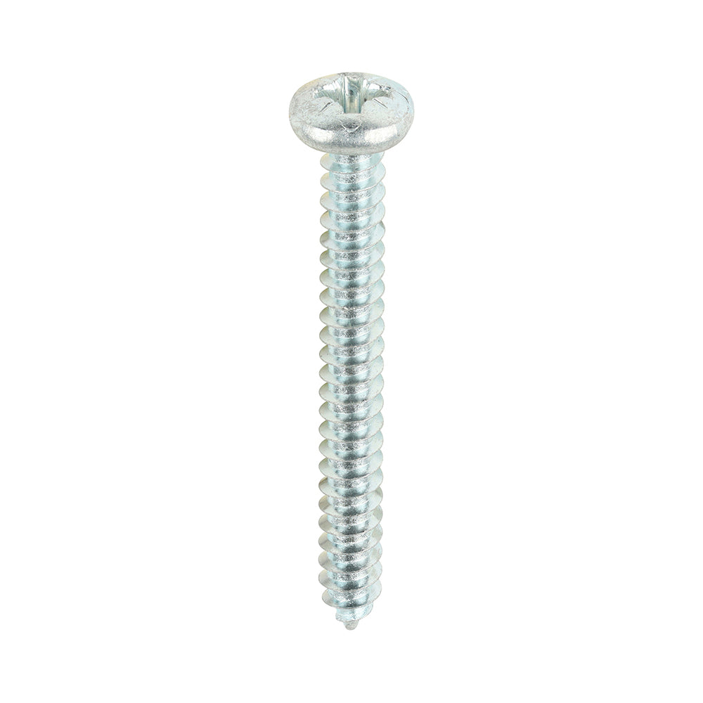 Self-Tapping Screws - PZ - Pan - Zinc 8 x 1 1/2