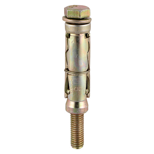 Shield Anchor Loose Bolts - Yellow M10:25L (M10 x 85)