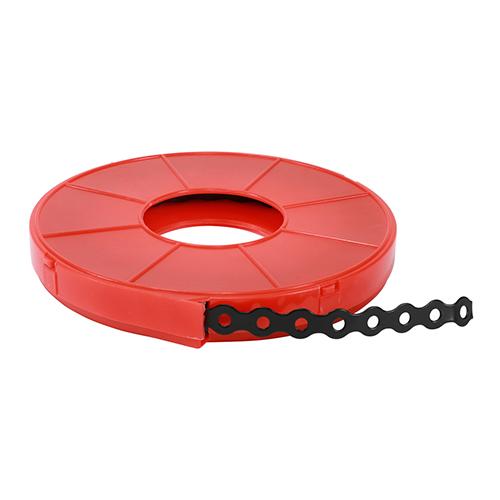 Coloured Fixing Band - Black - 12mm x 10m
