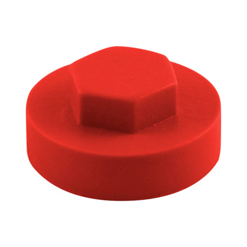 Hex Cover Cap - Poppy Red