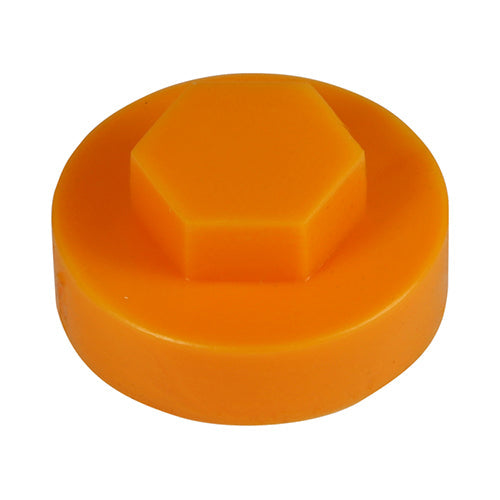 Hex Cover Cap - Tangerine