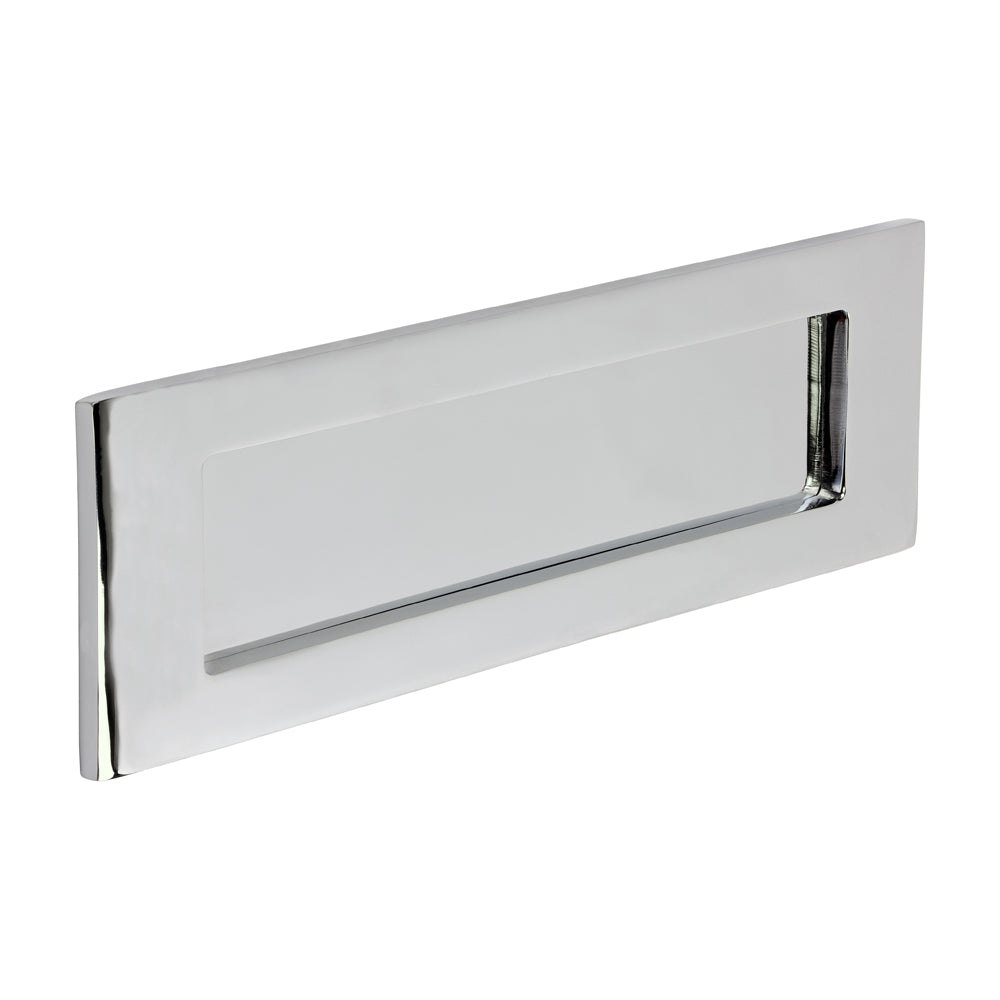 Victorian Letter Plate - Polished Chrome 250 x 74