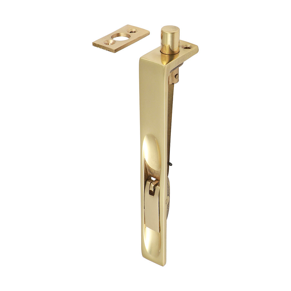 Flush Bolt Pol. Brass - 150 x 19mm