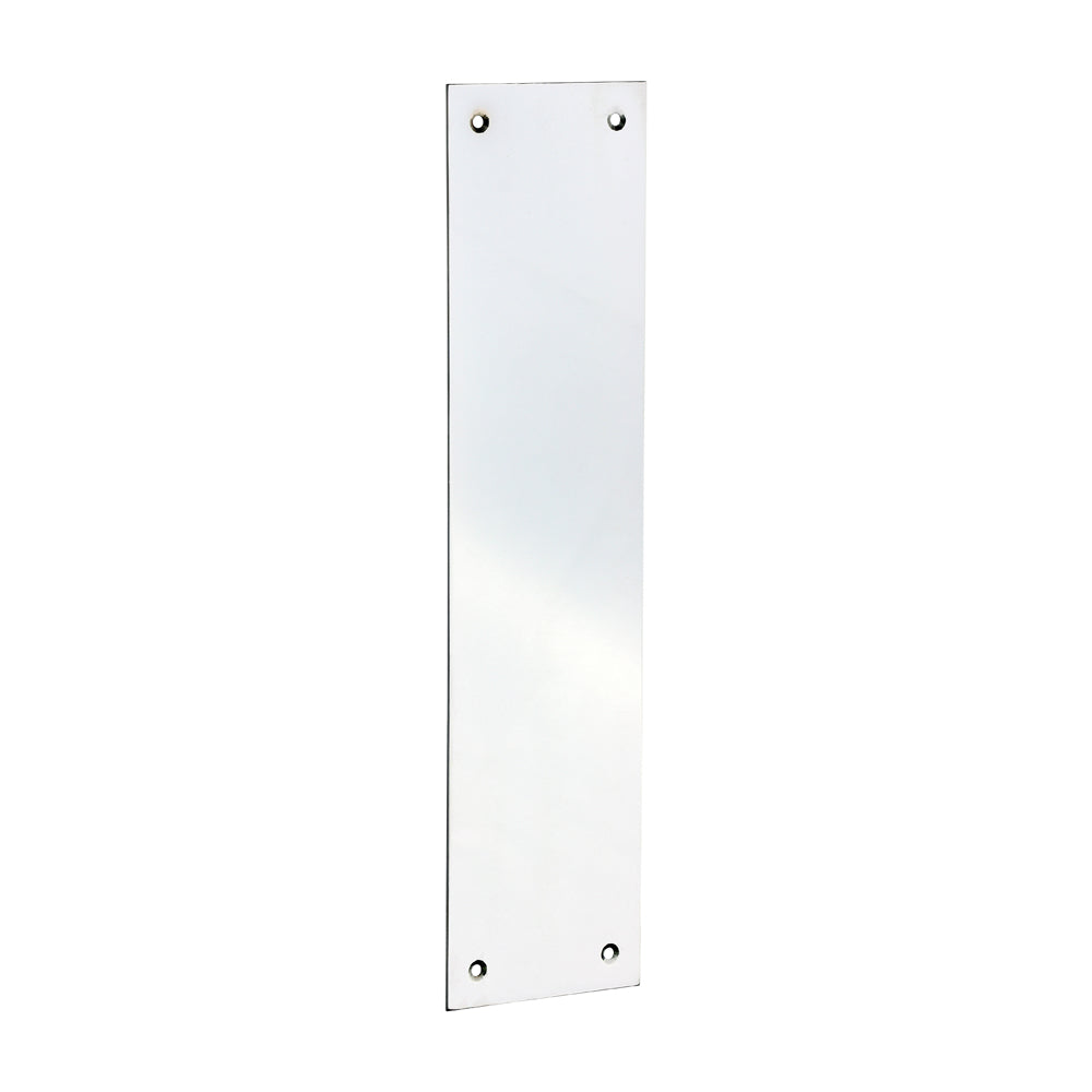 Finger Plate - Polished Chrome 305 x 76