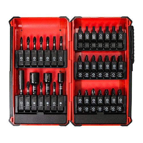 Impact Driver Bit Set - Case - 49 Pieces