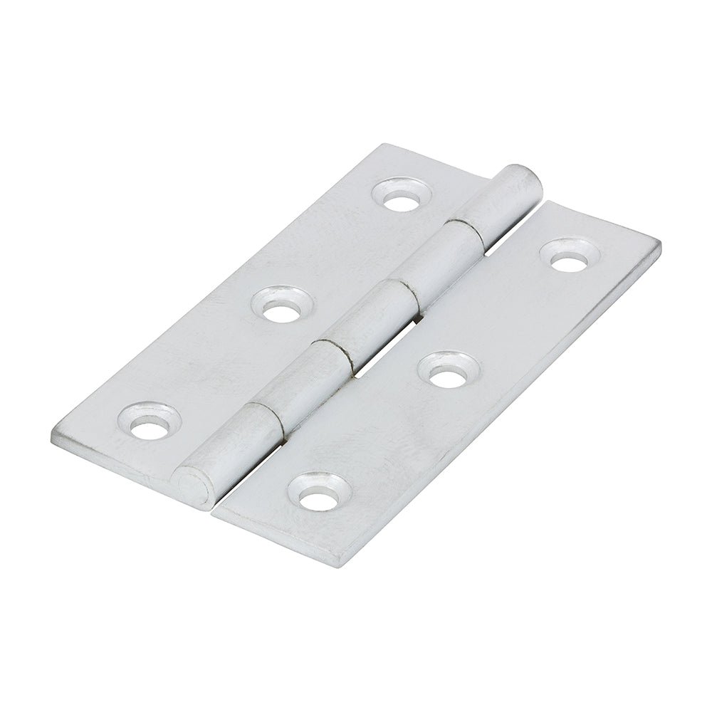 Solid Drawn Hinge S/Chrome - 64 x 35 (Pack 2)