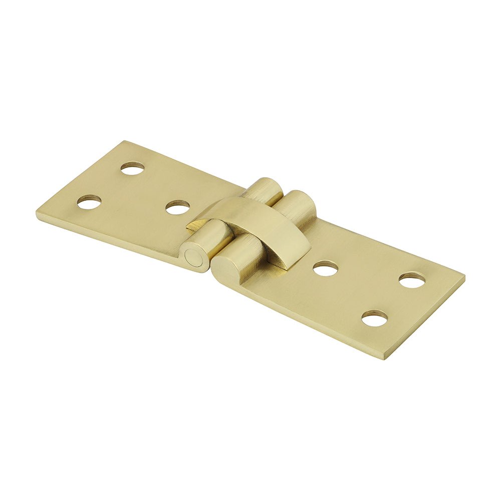 Counterflap Hinge - Solid Brass - Polished Brass - 100 x 40 (Pack 2)