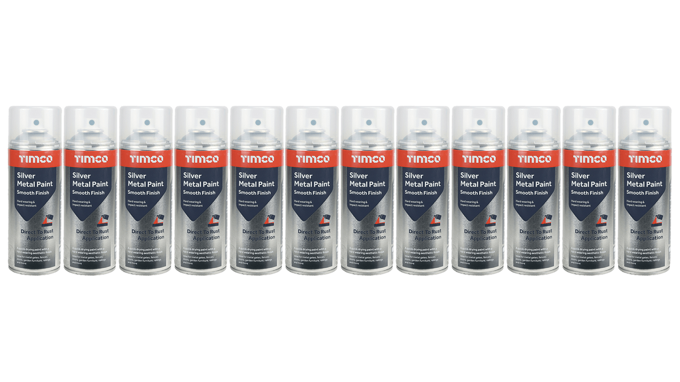 Silver Metal Paint - Smooth Finish