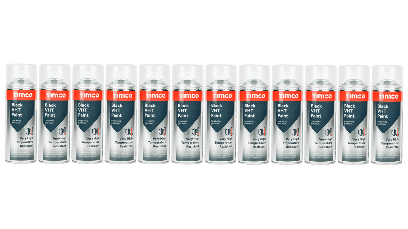 Very High Temperature Paint - VHT - Matt Black