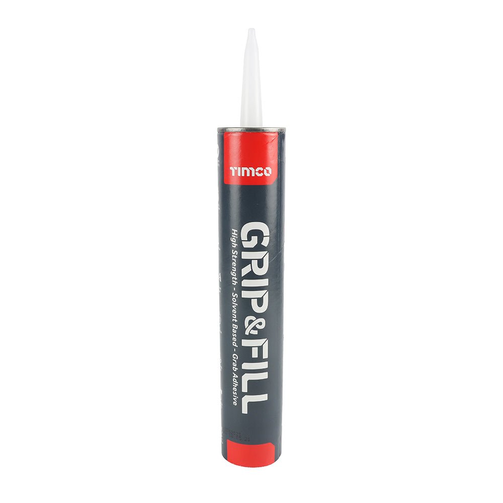 Grip & Fill - Direct Bond Gap Filling & Panel Adhesive - Solvent Based - Beige - Box 12
