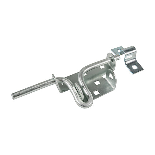 Slide Action Padbolt - Zinc 7 5/16"