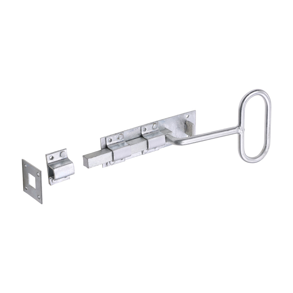 Bow Handle Bolt - Hot Dipped Galvanised 12"