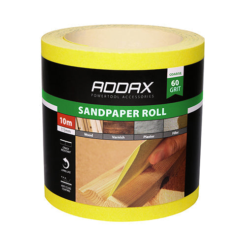 Sandpaper Roll - Yellow