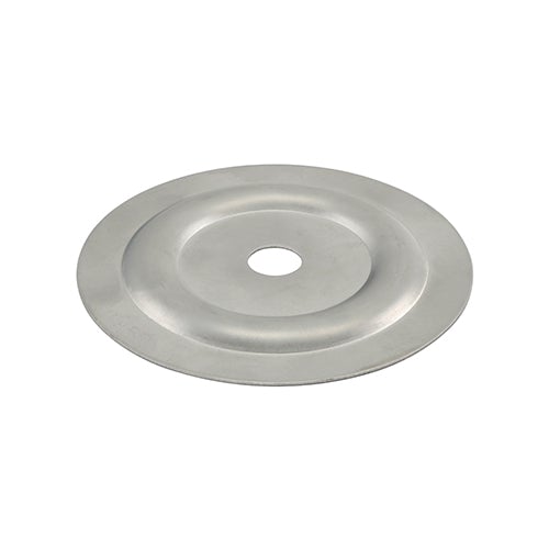 Large Metal Insulation Disc- Zinc