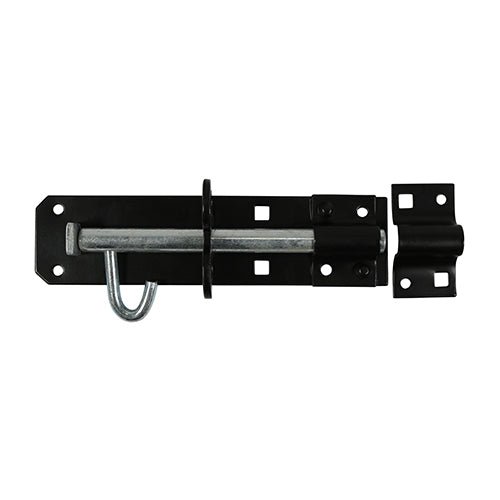 Brenton Padbolt - Black - Gate & Shed Bolt