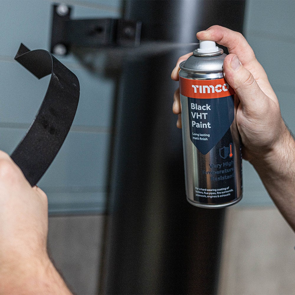 Very High Temperature Paint - VHT - Matt Black