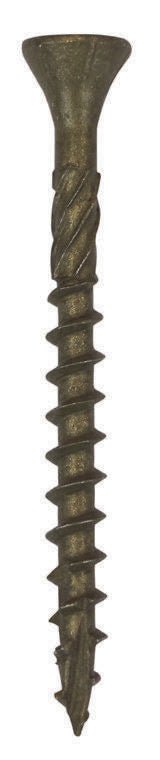 C2 Deck-Fix Premium Decking Timber Screws - TX - Countersunk - Exterior - Green - Tubs