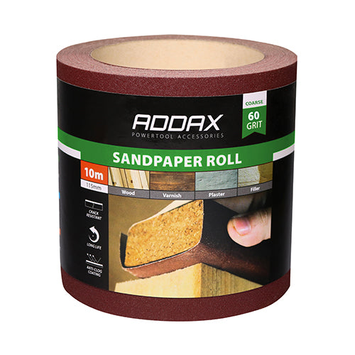 Sandpaper Roll - Red