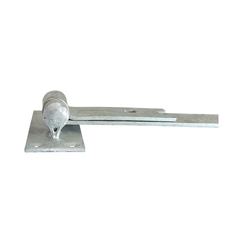 Straight Band & Hook On Plates - Hot Dipped Galvanised - Pair
