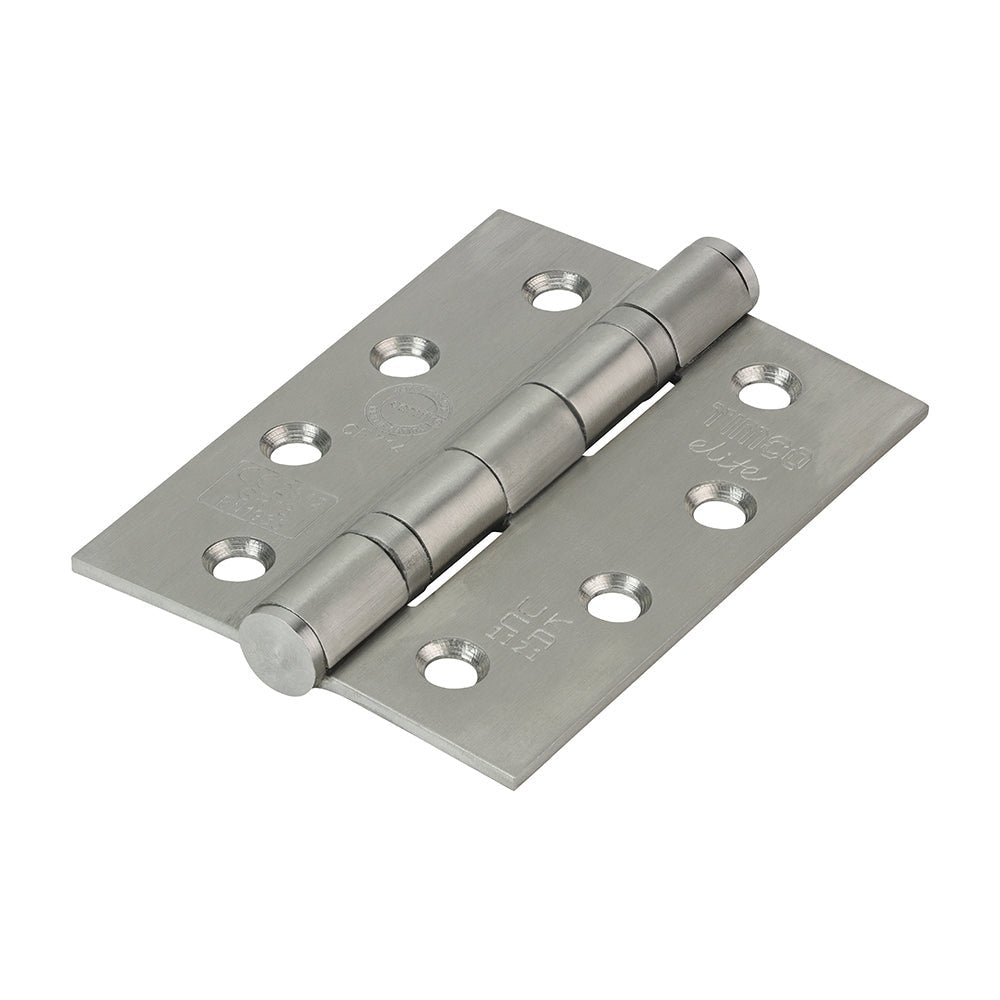 Grade 13 Fire Door Hinges - Satin Stainless Steel (Pack 2)