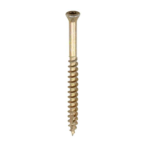 C2 Tongue-Fix Flooring Screws - TX - Reduced Countersunk - Yellow - Tub 350