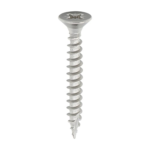 Classic Multi-Purpose Screws - PZ Pozi - Double Countersunk - A2 Stainless Steel - Box 200